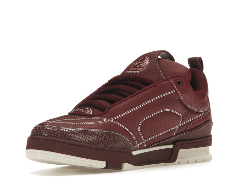 Baskets de skate Louis Vuitton LV Bordeaux Rouge