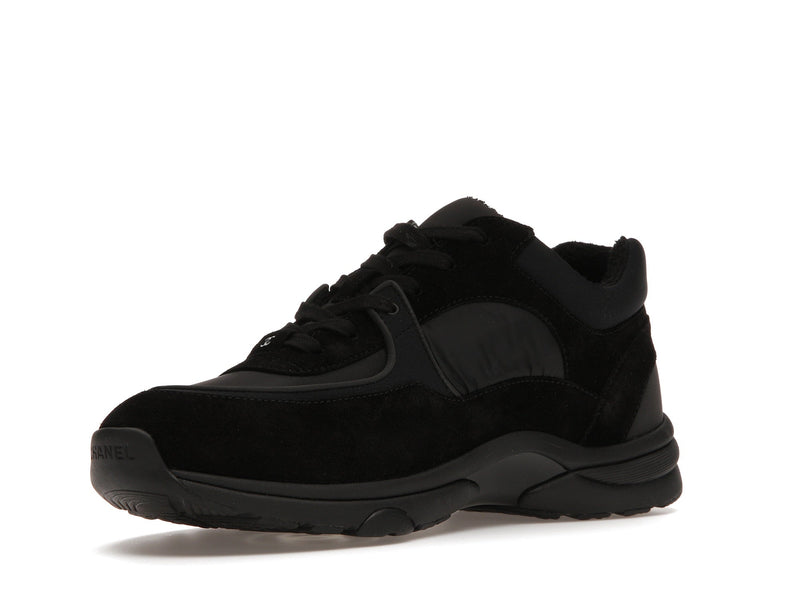 Chanel Low-Top-Sneaker Schwarz