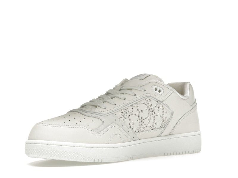 Dior B27 Low-Top en cuir de veau blanc