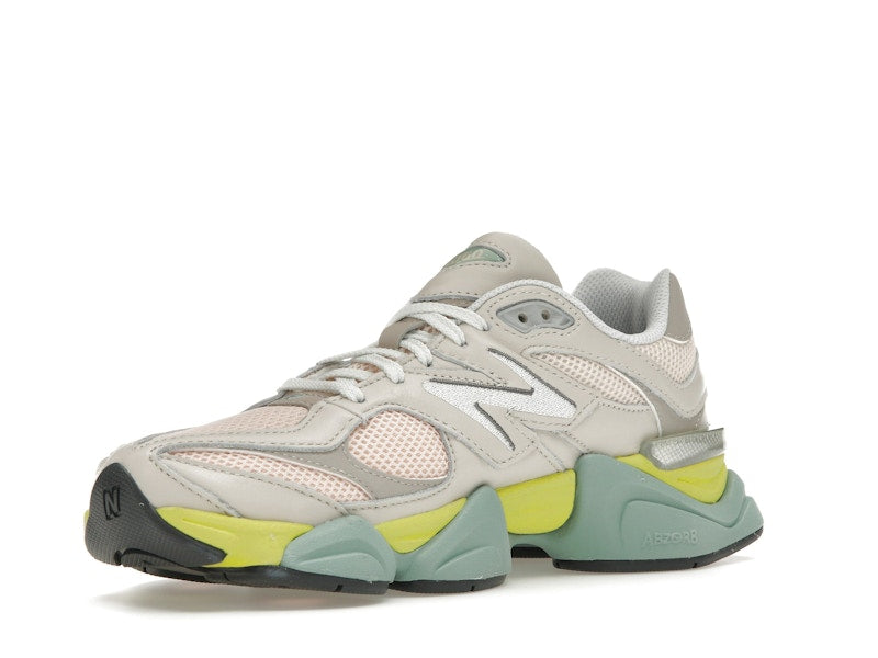 New Balance 9060 Moonbeam Rose Vintage Citron Vert 