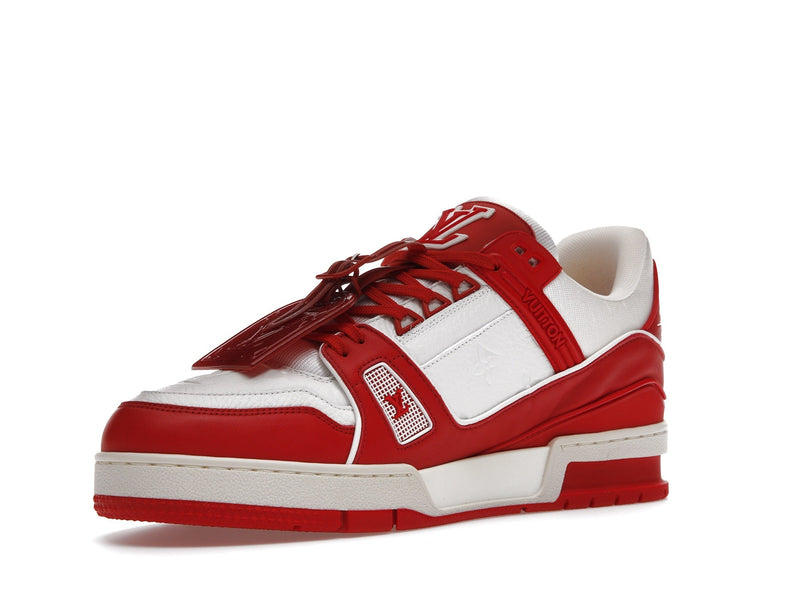 Baskets Louis Vuitton Rouge Blanc