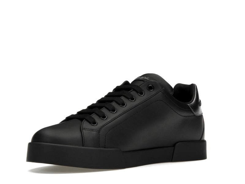 Dolce &amp; Gabbana Portofino Crown Patch Noir