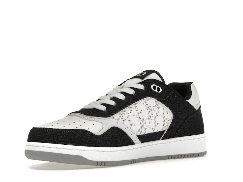 Dior B27 Low Blanc Noir Denim