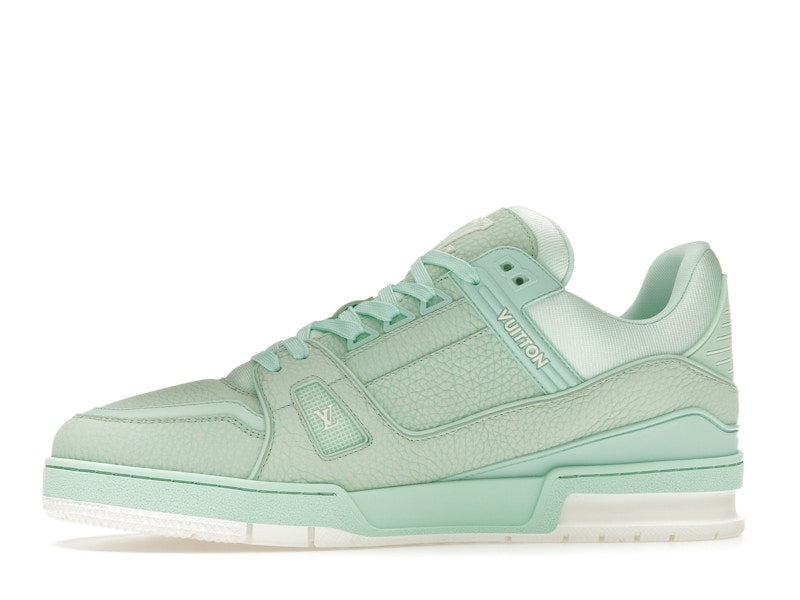 Louis Vuitton LV Trainer Vert Menthe Blanc