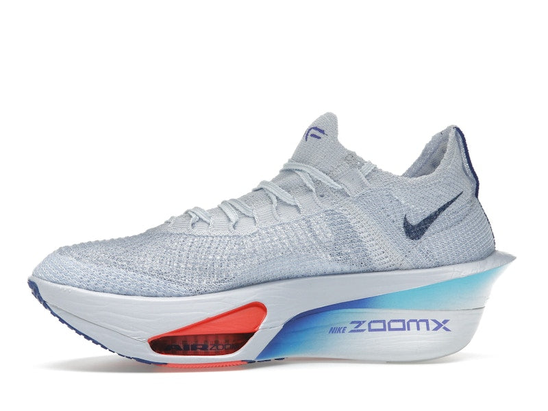 Nike Air Zoom Alphafly Next% 3 Gris Football Fantôme Violet Persan Bleu Vide