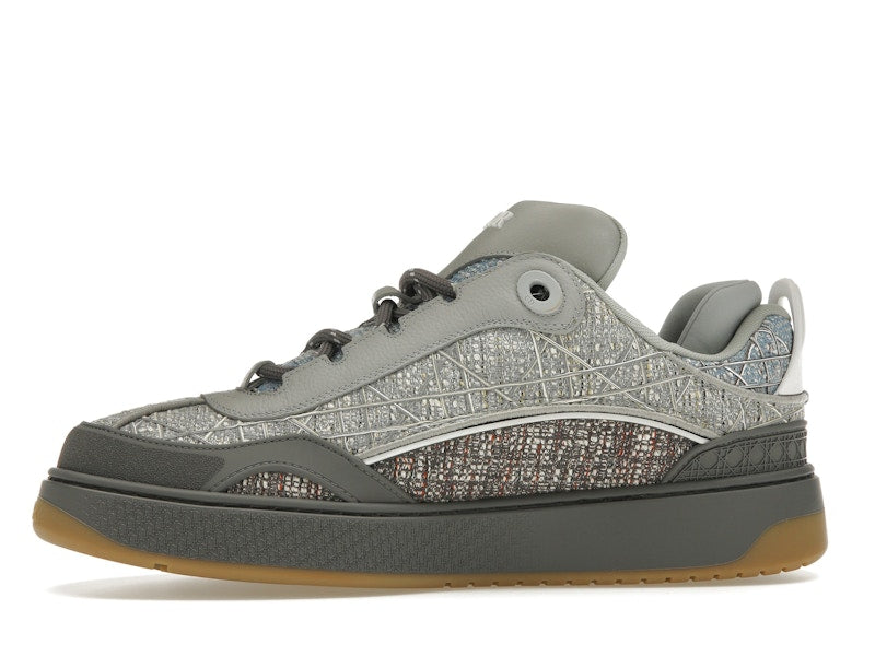 Dior B9S Skater Tweed Gris Foncé Bleu
