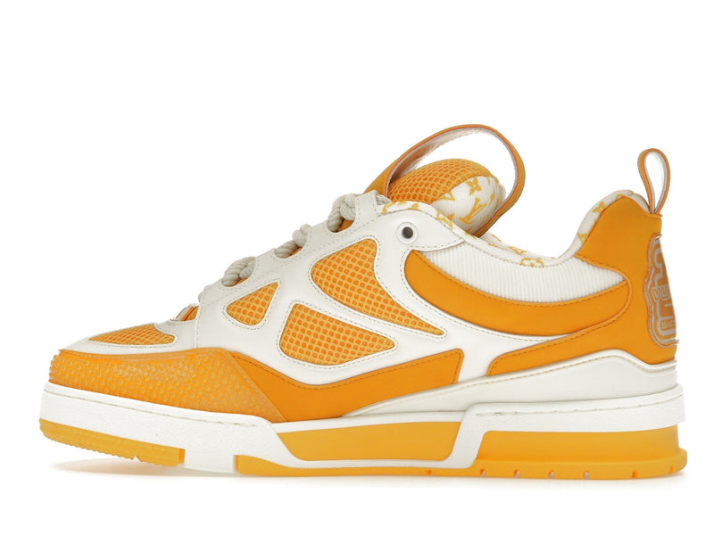 Baskets de skate Louis Vuitton LV Jaune Blanc