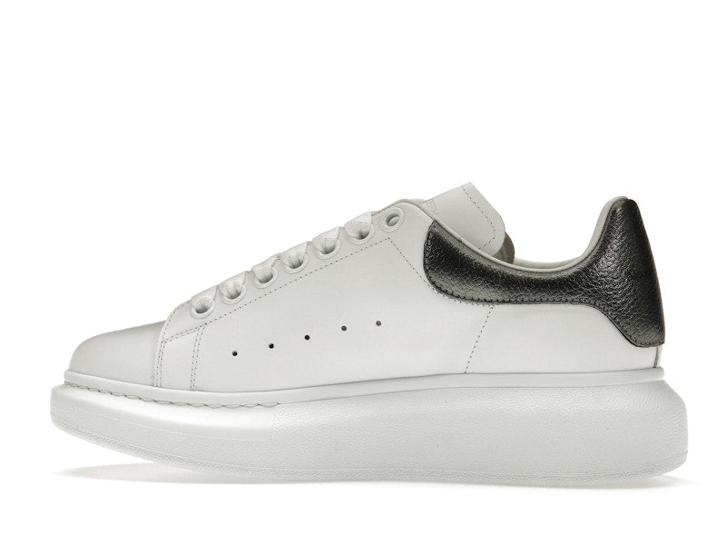 Alexander McQueen Oversized Weiß Metallic