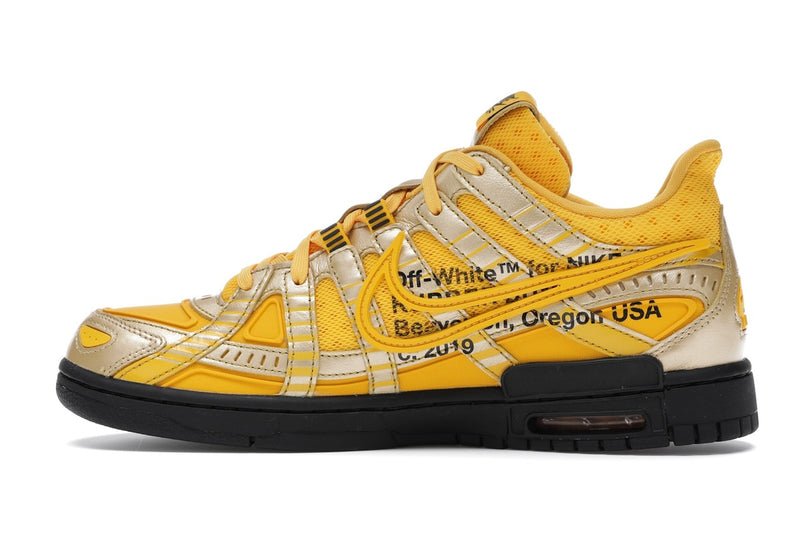 Nike Air Rubber Dunk Off-White University Gold 