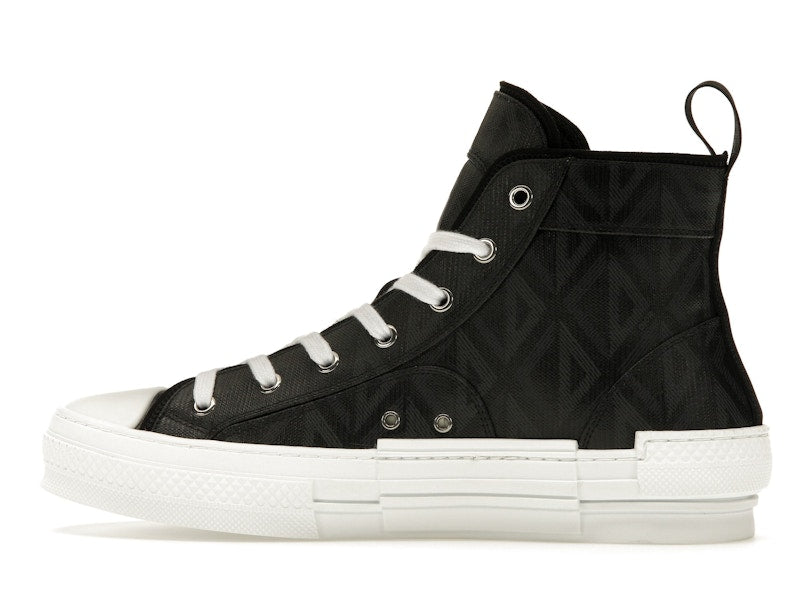 Dior B23 High Top Noir CD Diamant