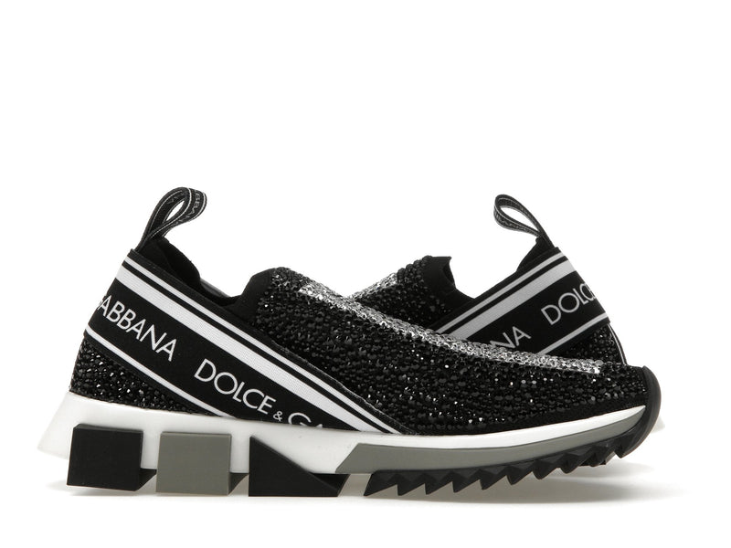 Dolce &amp; Gabbana Sorrento Slip On Noir Cristal