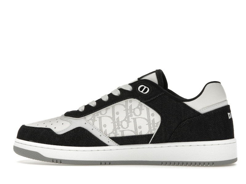 Dior B27 Low Blanc Noir Denim