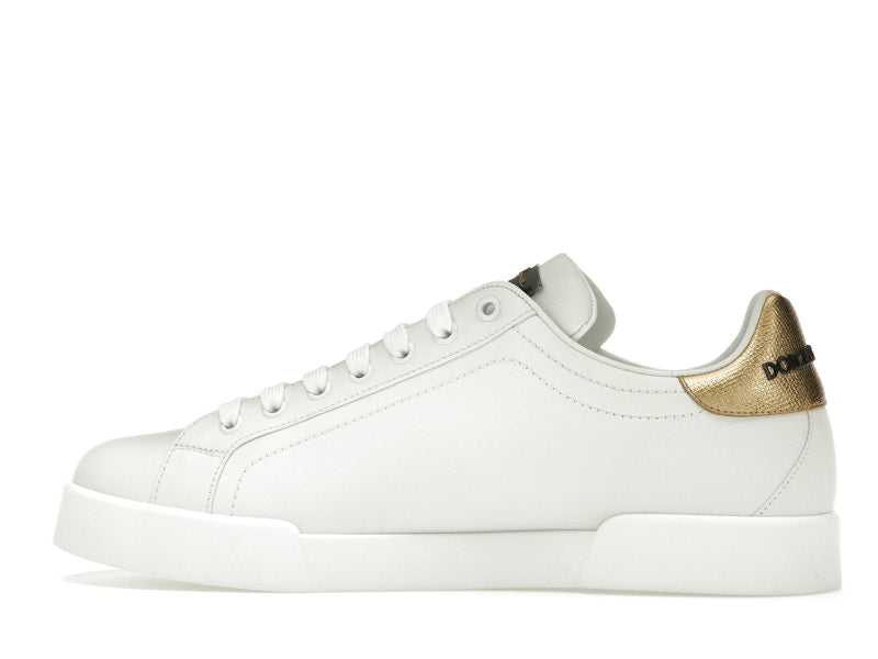 Dolce &amp; Gabbana Portofino Crown Patch Or Blanc