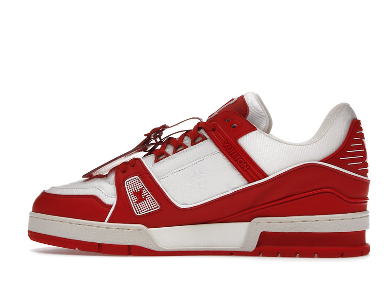Baskets Louis Vuitton Rouge Blanc