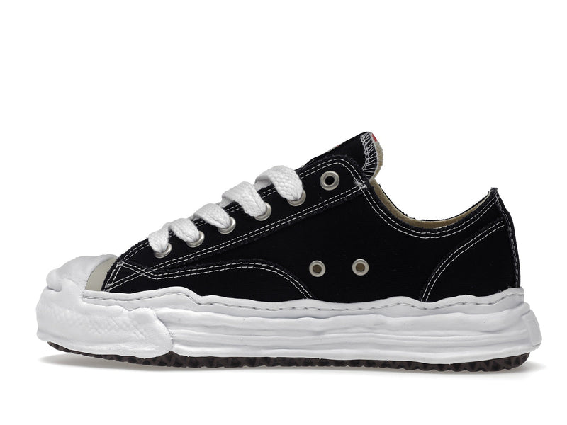 Maison Mihara Yasuhiro Hank OG Sole Canvas Low Schwarz