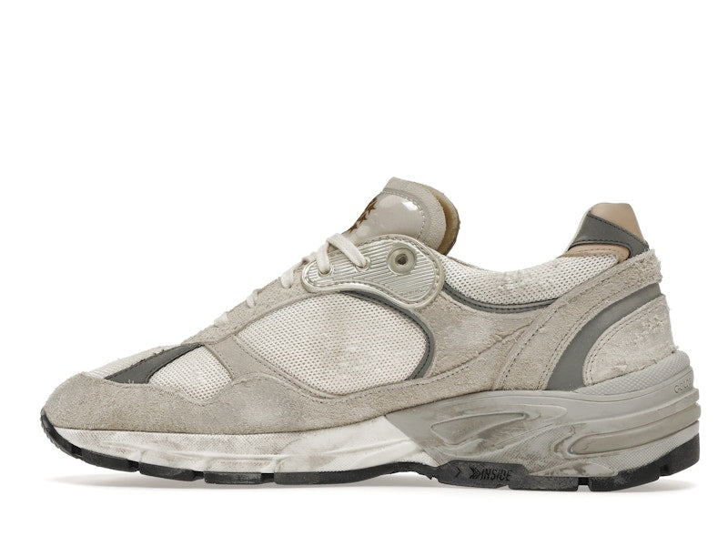 Golden Goose Dad-Star Blanc cassé Gris clair 