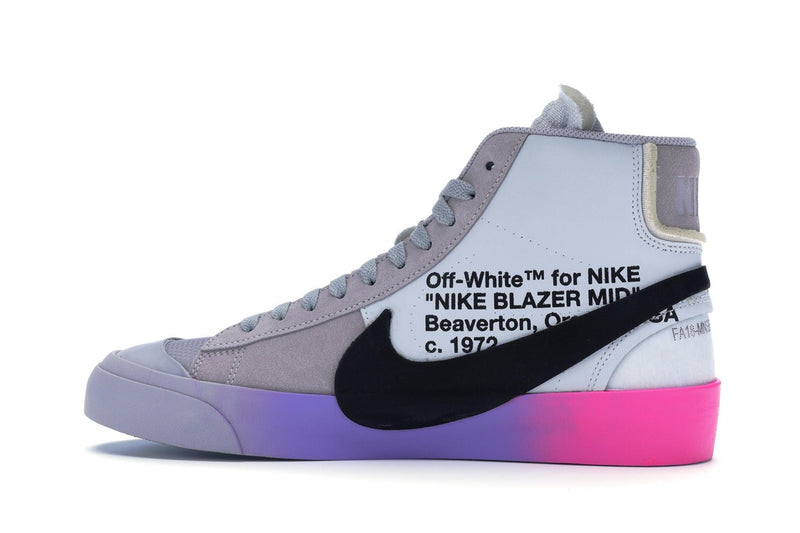 Nike Blazer Mid Off-White Gris Loup Serena Queen
