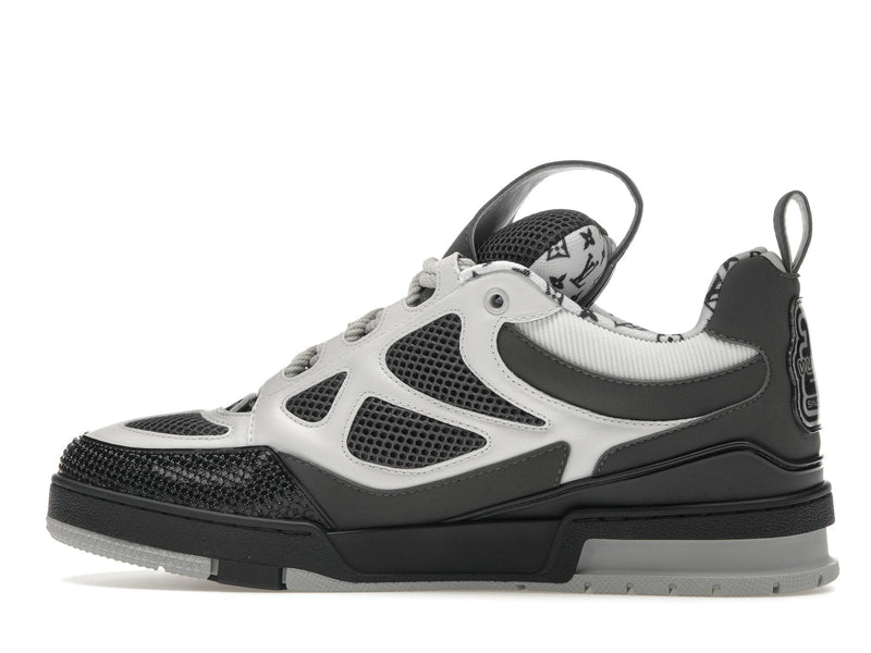 Baskets de skate Louis Vuitton LV Gris Blanc
