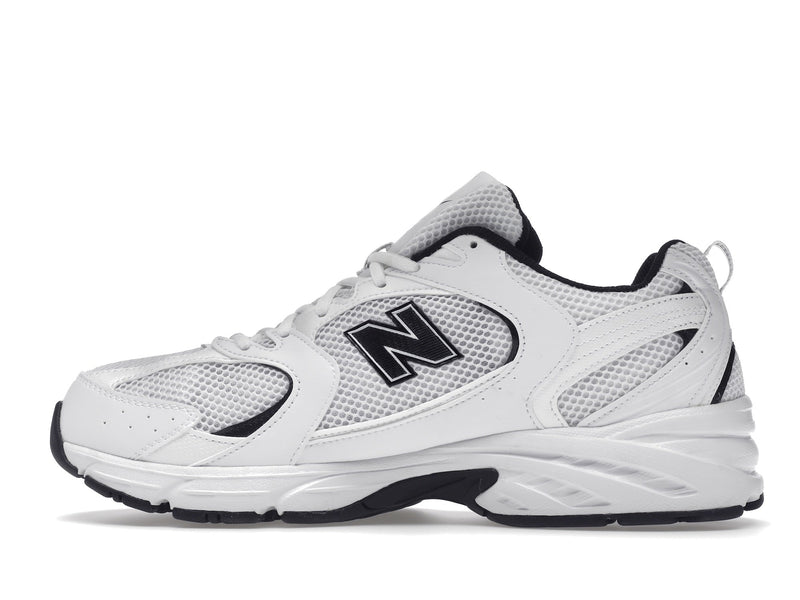 Détails de la New Balance 530 Blanc Noir