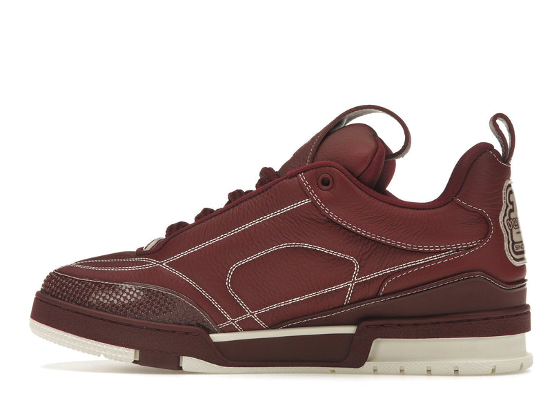 Baskets de skate Louis Vuitton LV Bordeaux Rouge