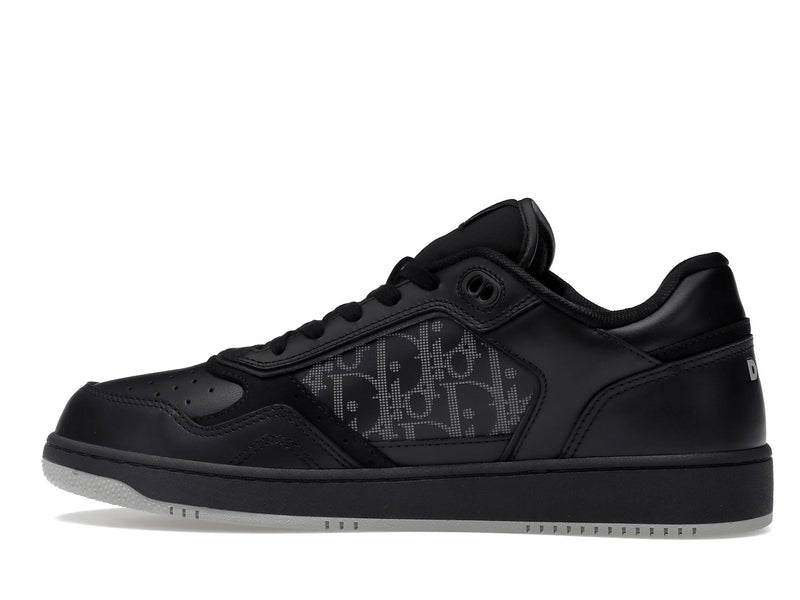Dior B27 Low Noir Dior Oblique Galaxy Cuir Gris