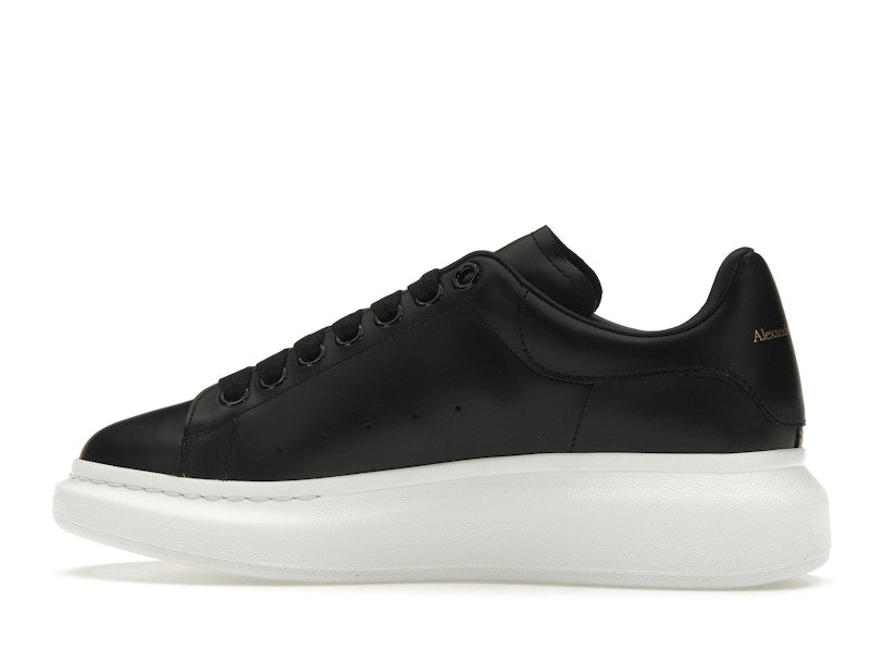Alexander McQueen Oversized Schwarz Weiße Sohle