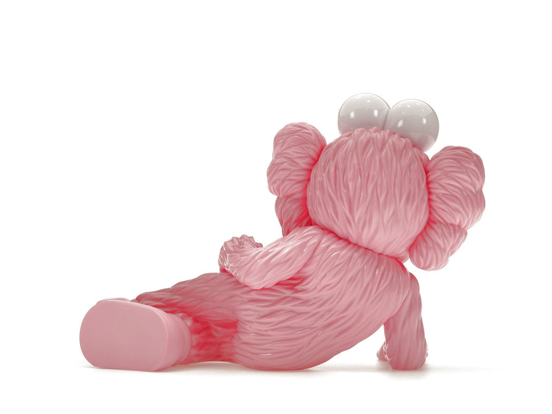 Figurine en vinyle KAWS TIME OFF rose