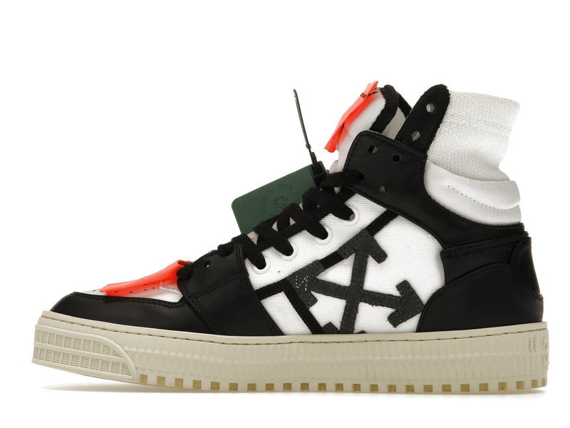 OFF-WHITE Off Court 3.0 Cuir Toile Noir Blanc 