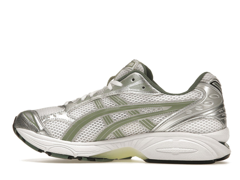 ASICS Gel-Kayano 14 Weiß Reines Silber Schiefergrau Salbei