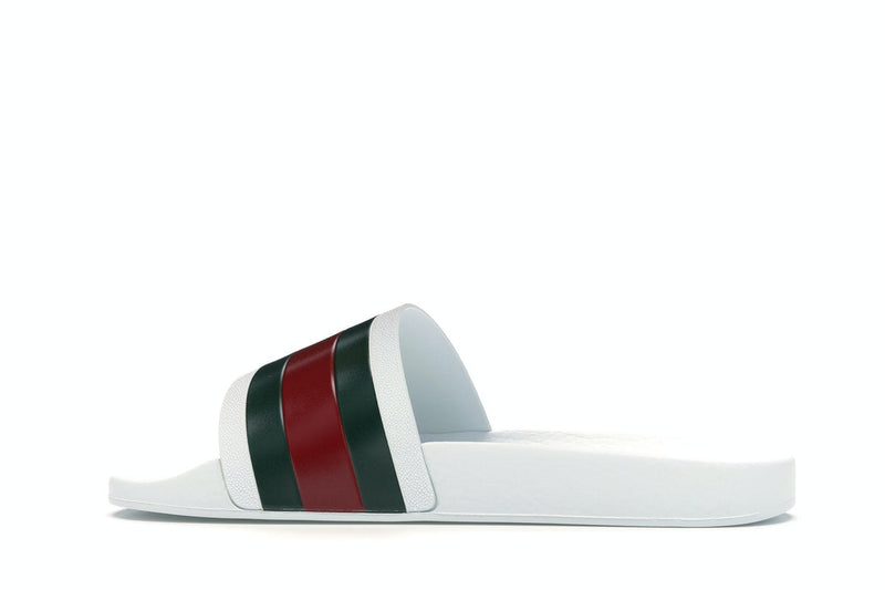 Claquettes de piscine Gucci Pursuit blanches