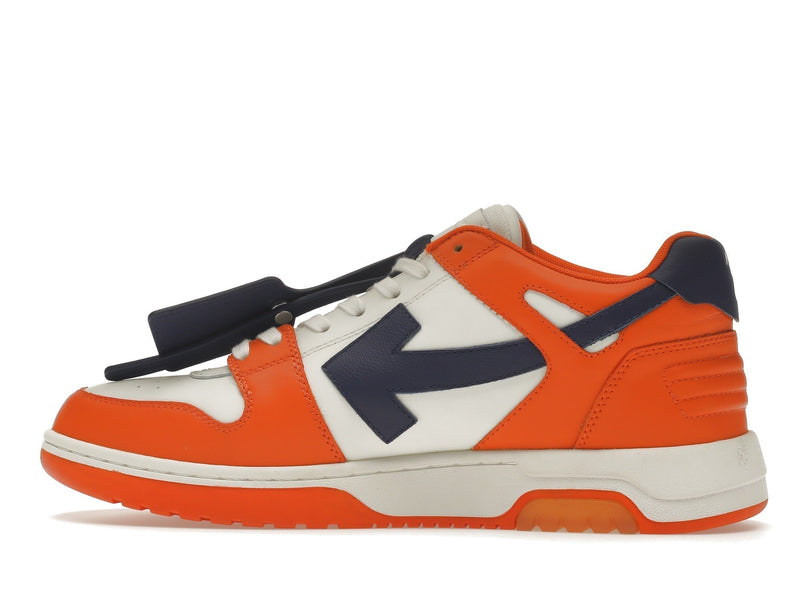 OFF-WHITE Out Of Office OOO Baskets basses Blanc Orange Bleu 