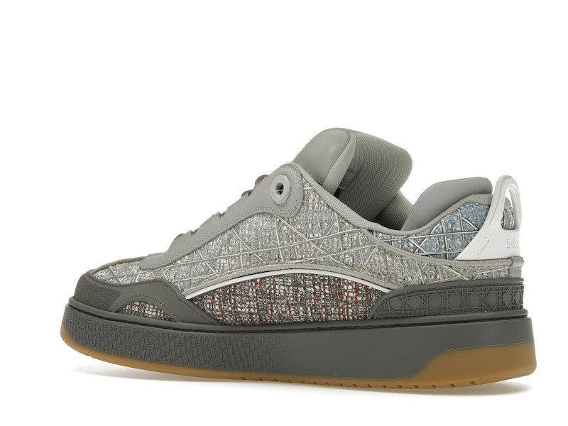 Dior B9S Skater Tweed Gris Foncé Bleu