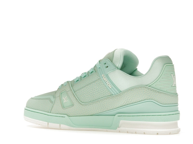 Louis Vuitton LV Trainer Vert Menthe Blanc
