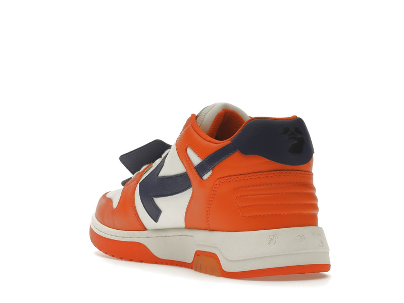 OFF-WHITE Out Of Office OOO Baskets basses Blanc Orange Bleu 