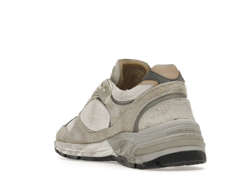 Golden Goose Dad-Star Blanc cassé Gris clair 