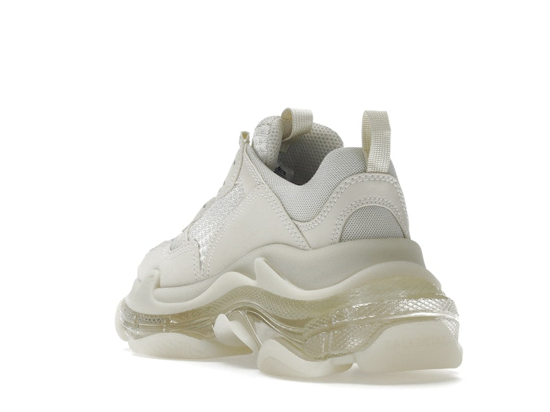 Balenciaga Triple S Clear Sole Beige Clair (Femme)