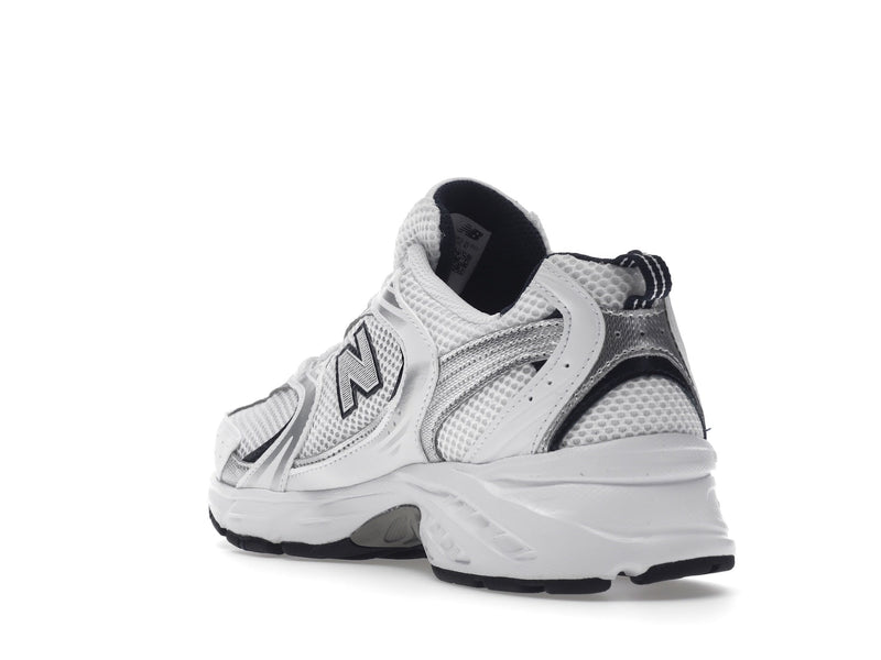 New Balance 530 Blanc Argent Bleu Marine