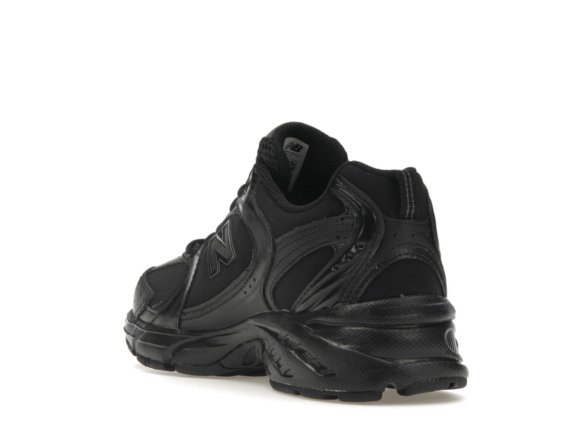 New Balance 530 Triple Black Cuir