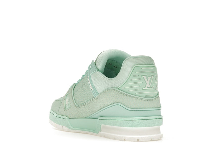 Louis Vuitton LV Trainer Vert Menthe Blanc