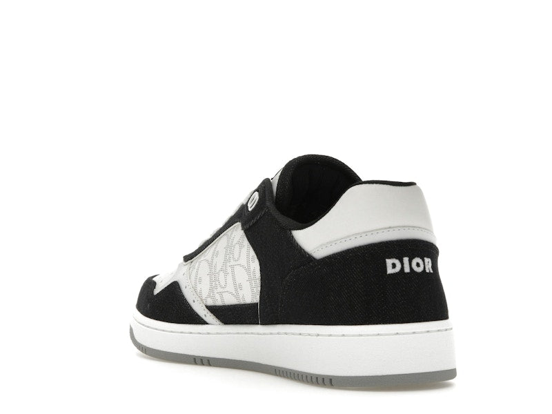Dior B27 Low Blanc Noir Denim
