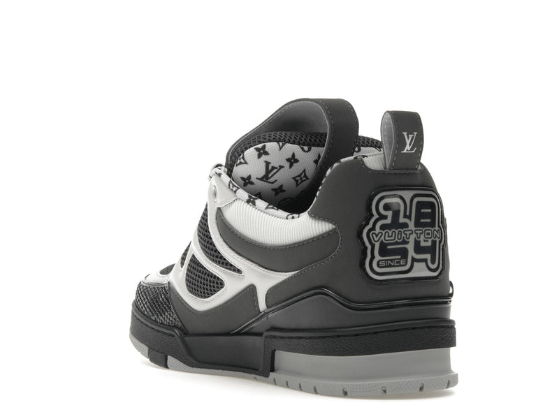 Baskets de skate Louis Vuitton LV Gris Blanc