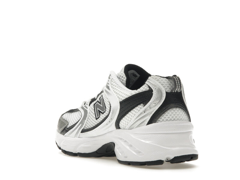 New Balance 530 Blanc Argent Métallisé Noir