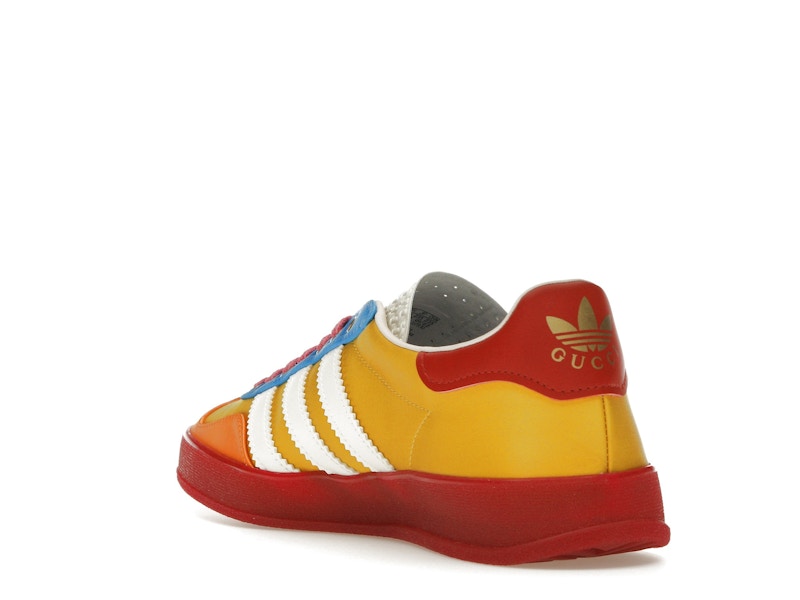 adidas x Gucci Gazelle Jaune Blanc Rouge