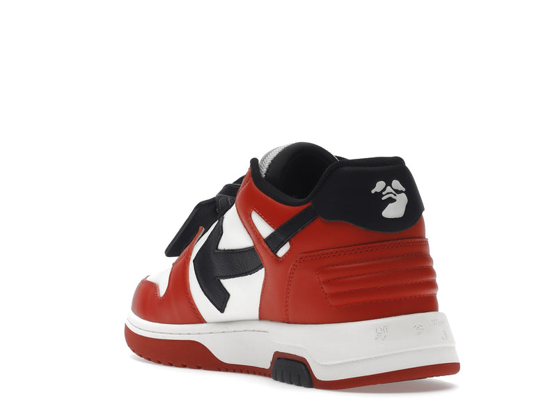 OFF-WHITE Out Of Office OOO Baskets Basses Noir Blanc Rouge 