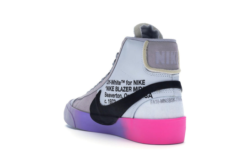 Nike Blazer Mid Off-White Gris Loup Serena Queen