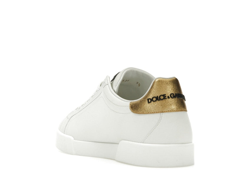 Dolce &amp; Gabbana Portofino Crown Patch Or Blanc