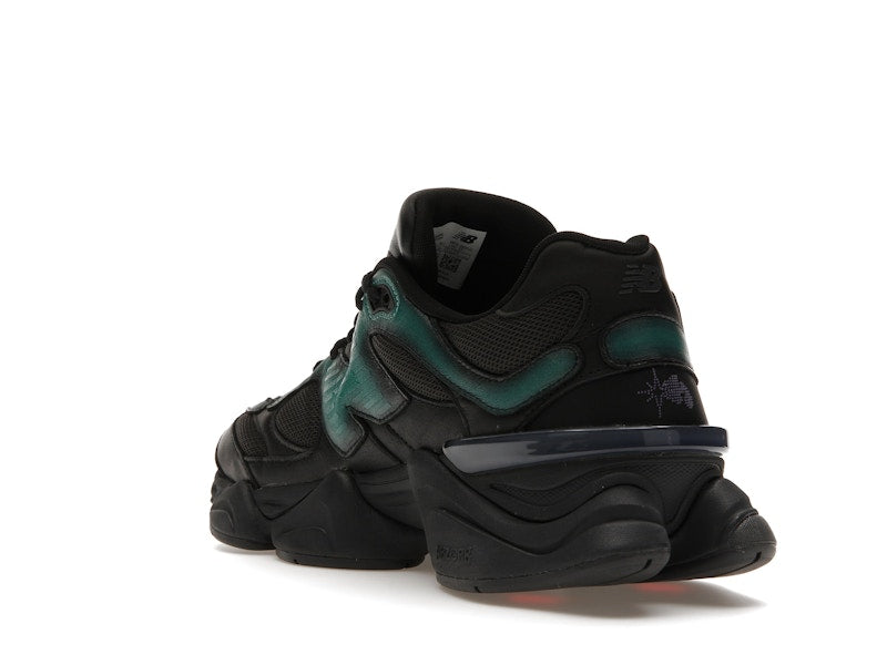 New Balance 9060 Mowalola Burglarwear Noir Bleu Sarcelle Rose 