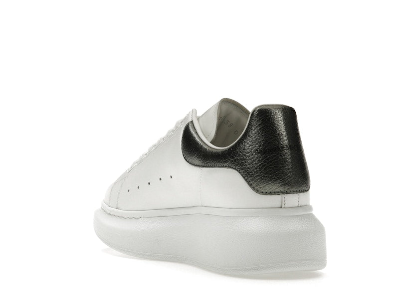 Alexander McQueen Oversized Weiß Metallic
