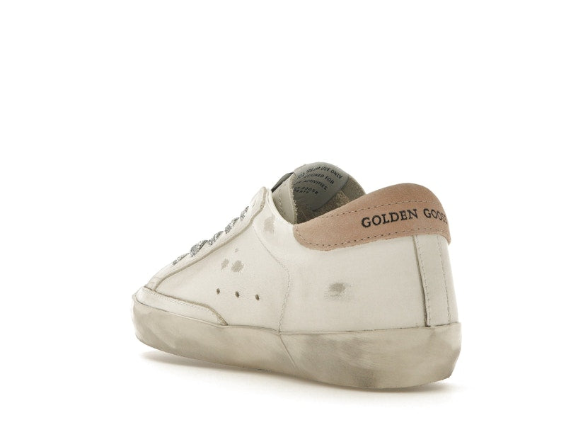 Golden Goose Super-Star Blanc Rose Antique