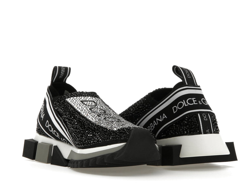 Dolce &amp; Gabbana Sorrento Slip On Noir Cristal